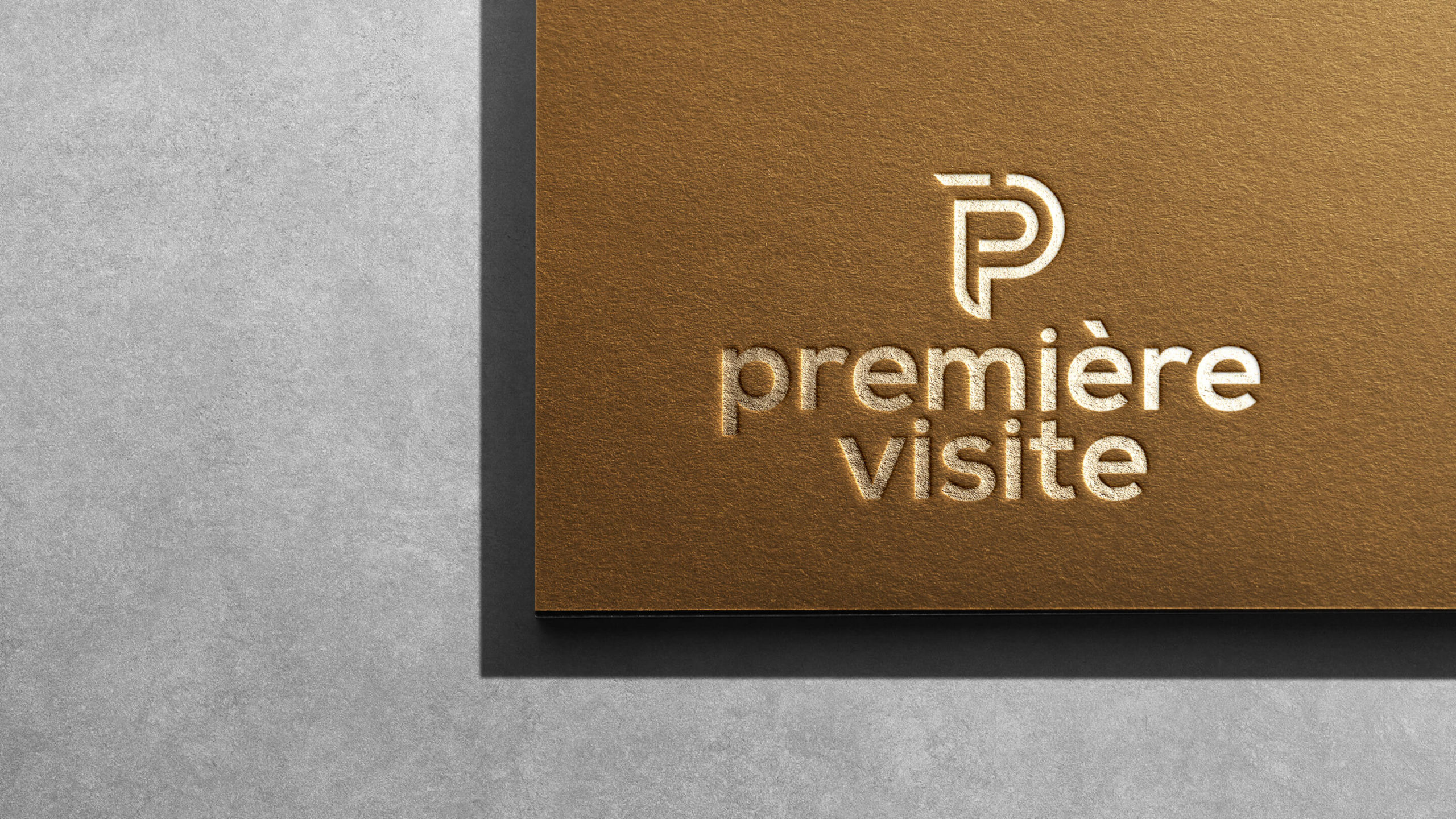 Première visite Logo empreinte